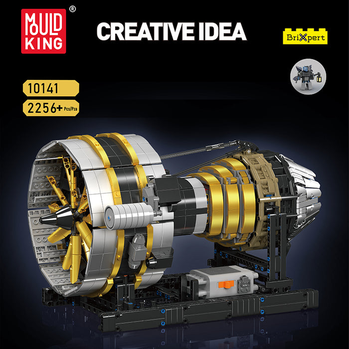 Building Block Sets Aircraft Engine 2256/pcs