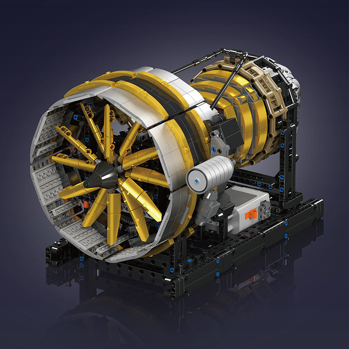 Building Block Sets Aircraft Engine 2256/pcs