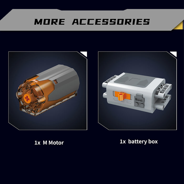 Building Block Sets Aircraft Engine 2256/pcs