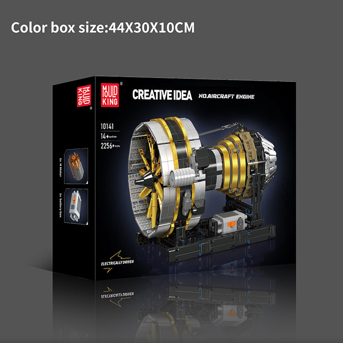 Building Block Sets Aircraft Engine 2256/pcs