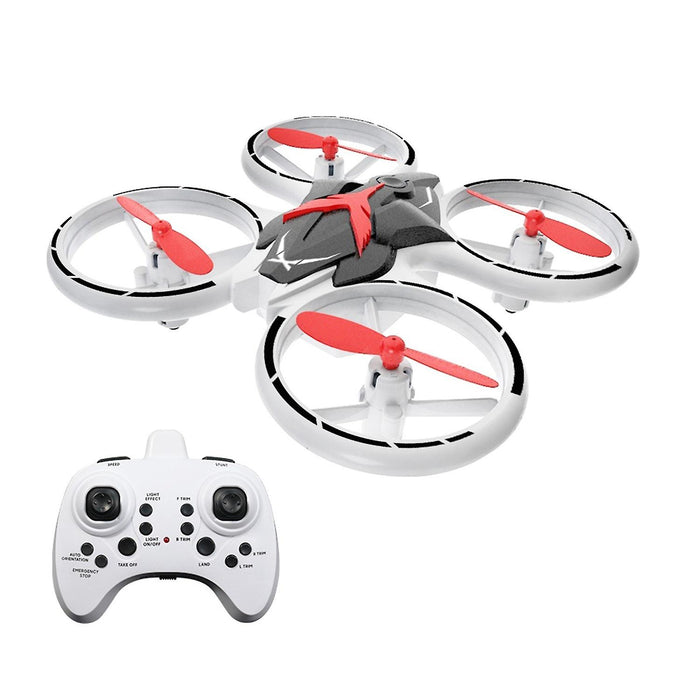 FLYTEC RC Glow Stunt Drone Red