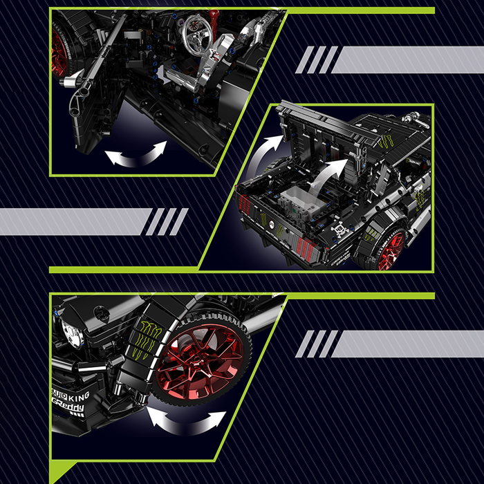 Building Block Sets Sports Car 3201/pcs