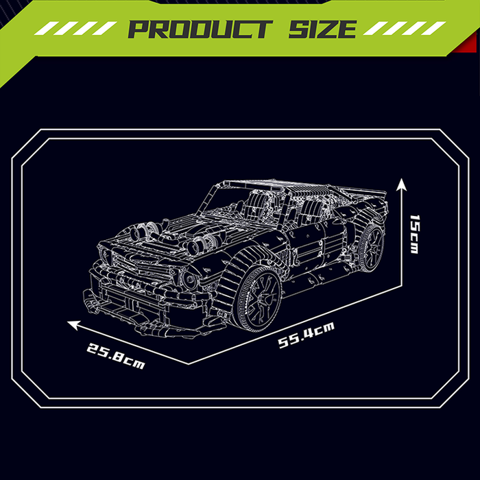 Building Block Sets Sports Car 3201/pcs