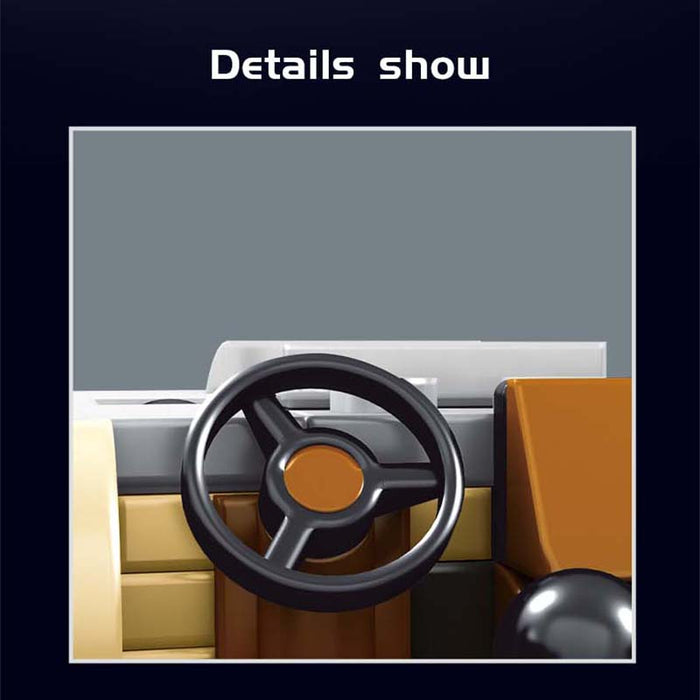 Building Block Sets Sports Car 384/pcs with Showcase