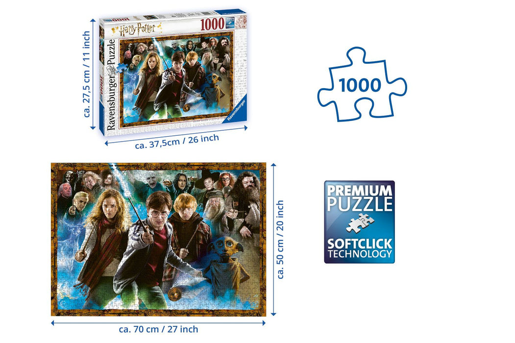 Harry Potter 1000 Piece Jigsaw Puzzle