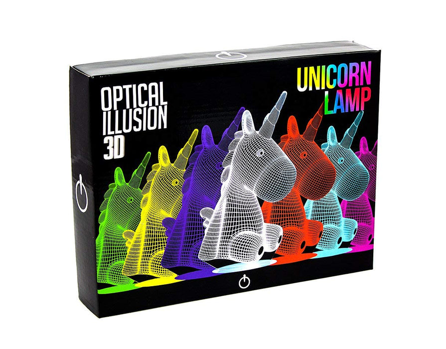 Unicorn Colour Changing 3D Lamp