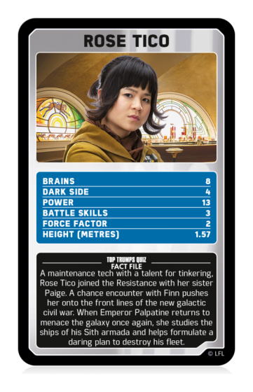 Star Wars Episo 7-9 Top Trumps Card Game