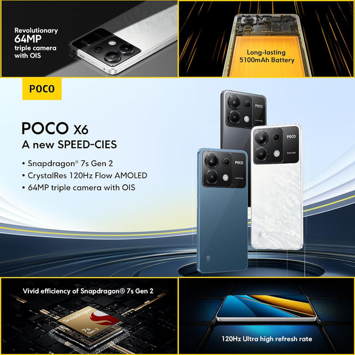 POCO X6 5G Black 12 GB + 256 GB