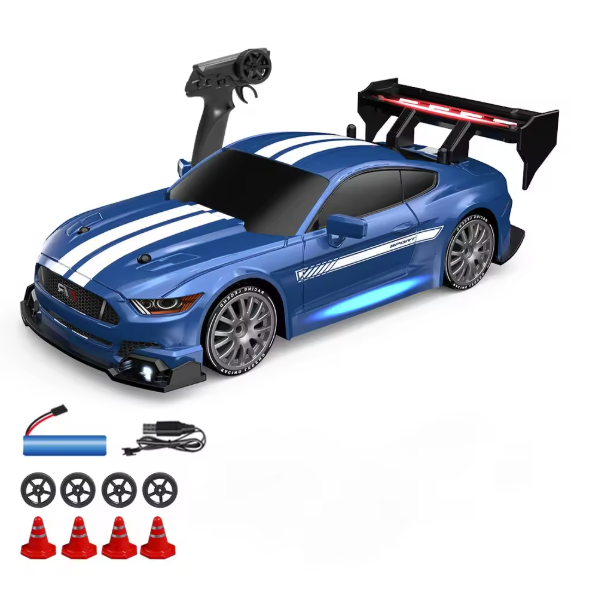 1:24 Remote Control Drift Sports Car Blue