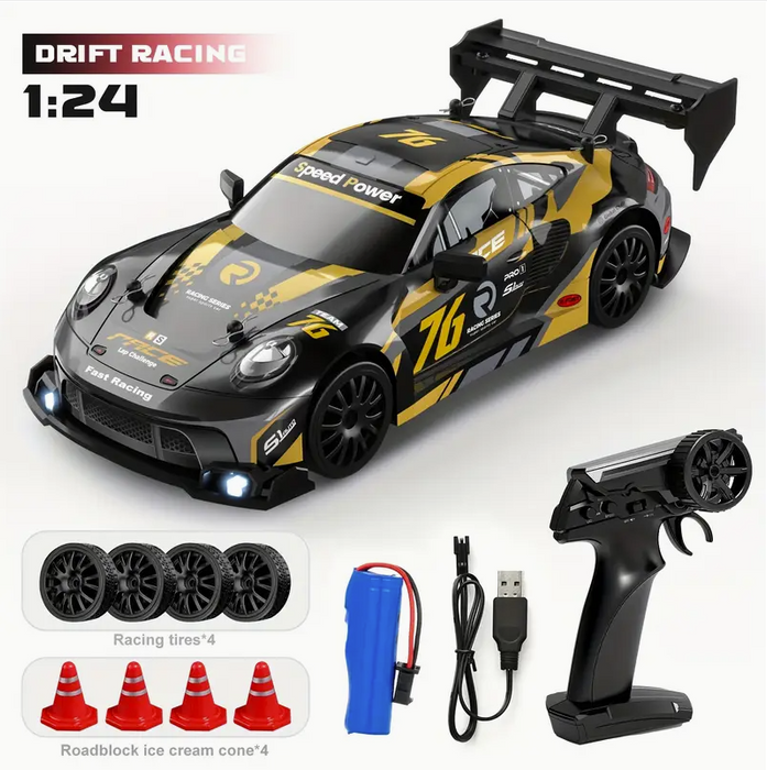 1:24 Remote Control Drift Racing Car Black