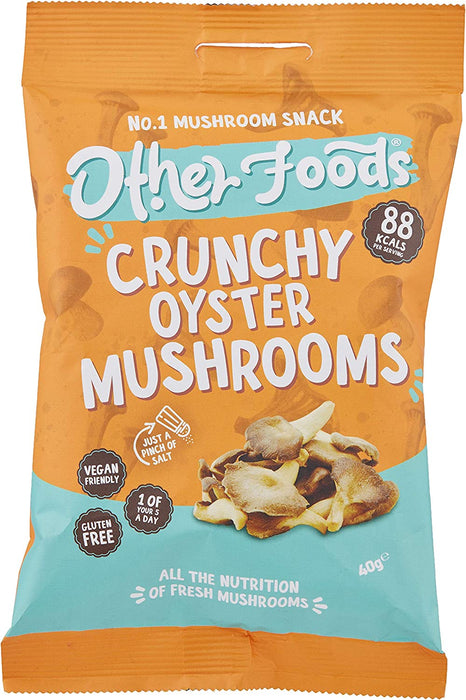 Crunchy Oyster Mushroom Chips 40g