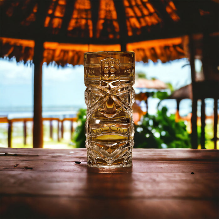 Bar Bespoke Clear Tiki Glasses 4 Pack