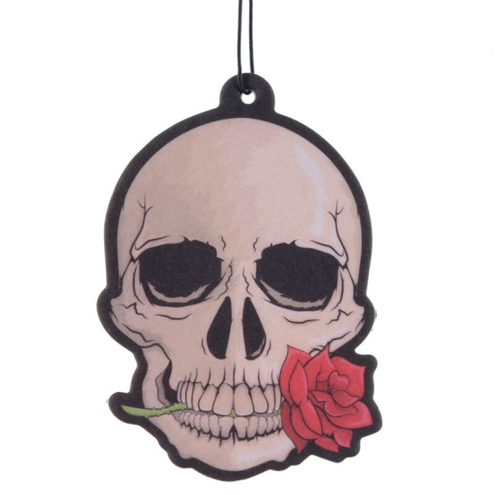 Rose Gothic Skulls and Roses Air Freshener