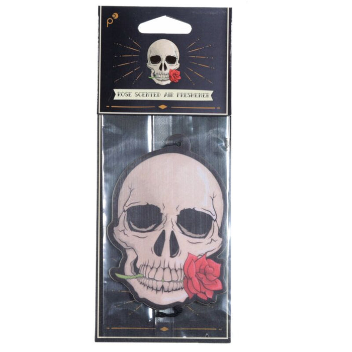 Rose Gothic Skulls and Roses Air Freshener