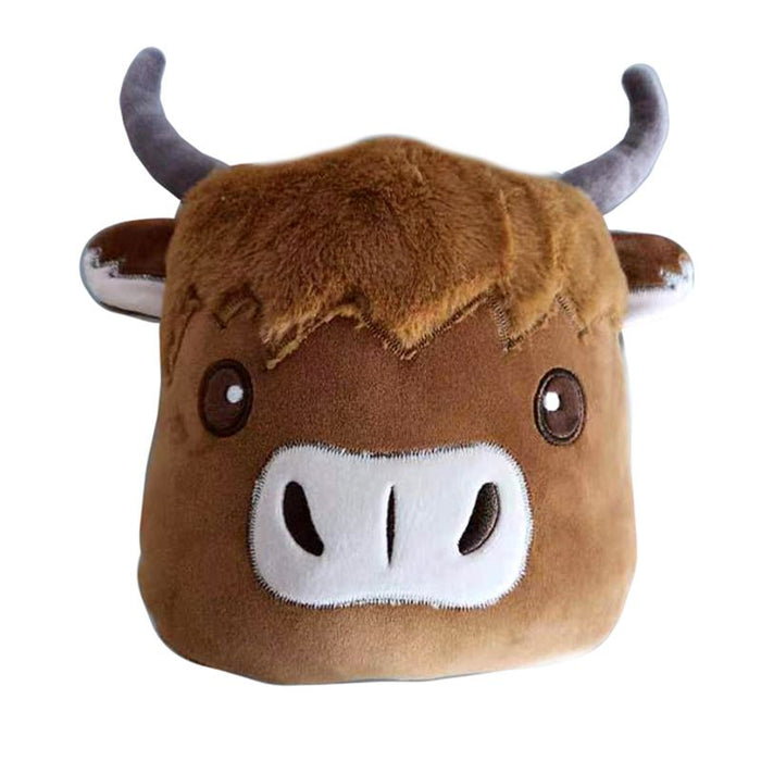 Blankeazzz Highland Coo 2-in-1 Plush Toy & Travel Blanket