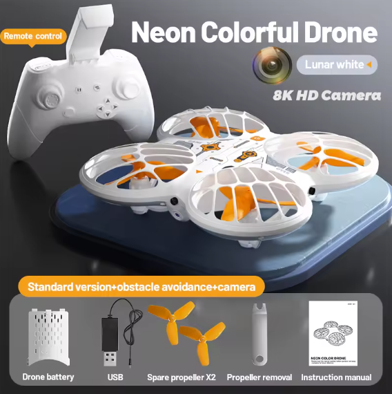 JJRC Neon Colorful 2.4G 4-AXIS DRONE（Obstacle Avoidance）