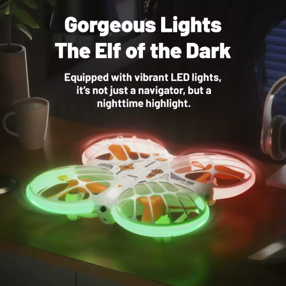 JJRC Neon Colorful 2.4G 4-AXIS DRONE（Obstacle Avoidance）