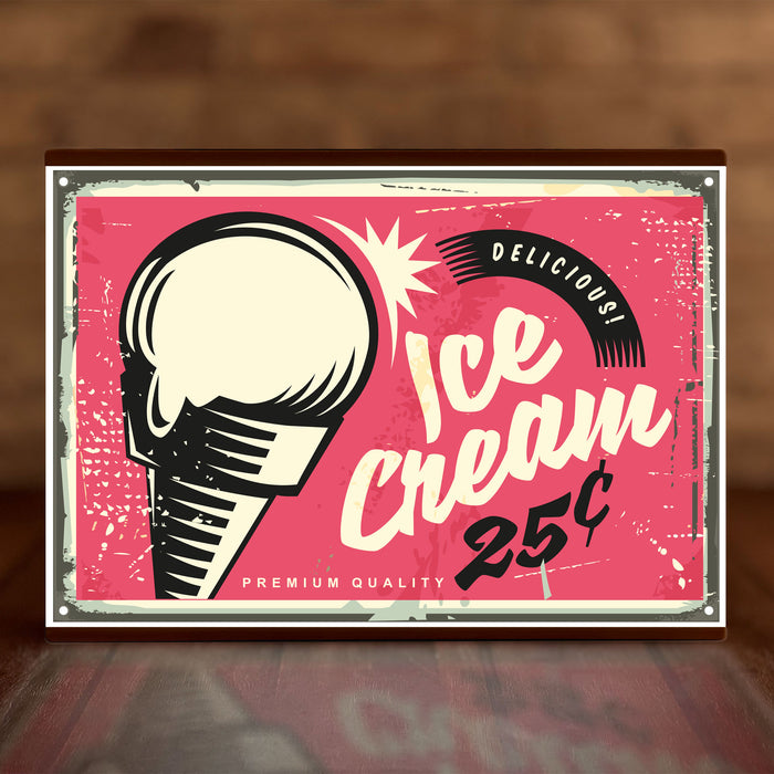 A4 Personalite - Light Box Room Sign XL Ice Cream