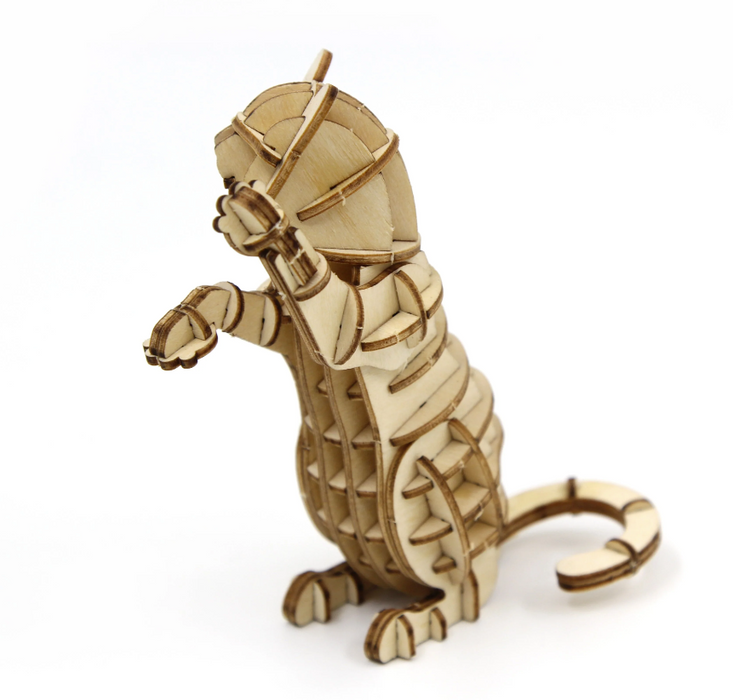 Standing Cat Wooden Puzzle by JIGZLE