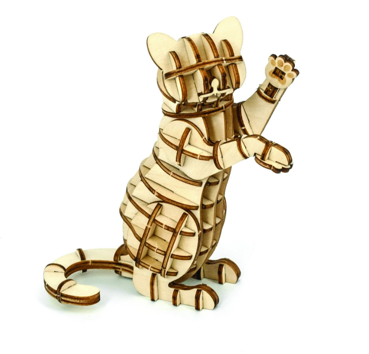 Standing Cat Wooden Puzzle by JIGZLE