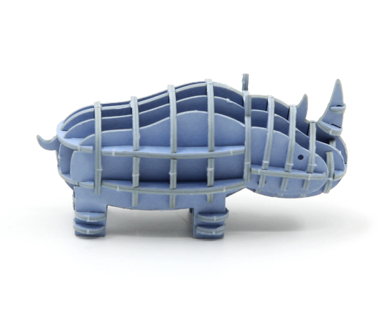 Rhino Paper Puzzle by JIGZLE