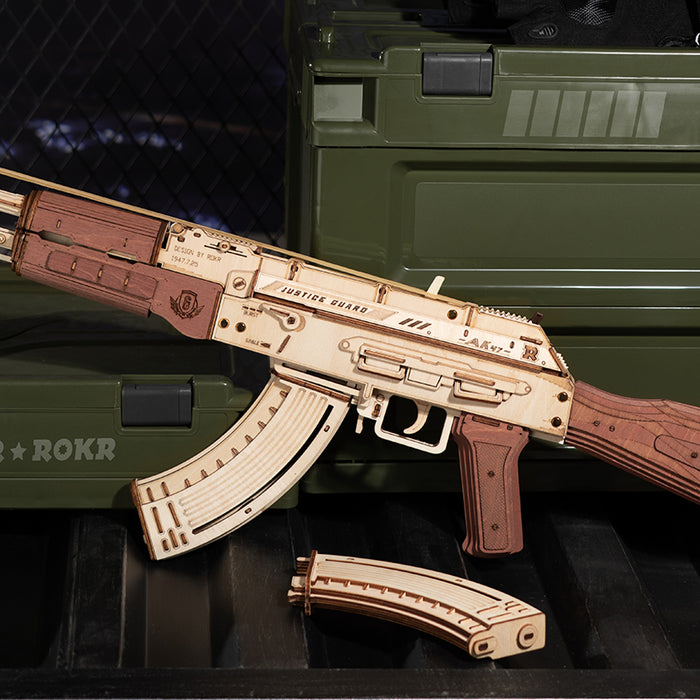 ROKR AK-47 Assault Rifle Rubber Gun