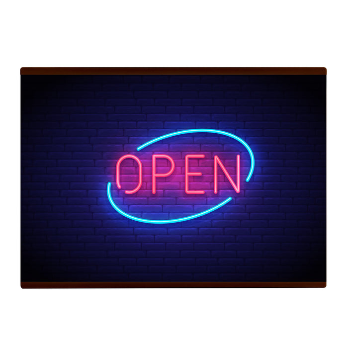 A4 Personalite - Light Box Room Sign XL Open