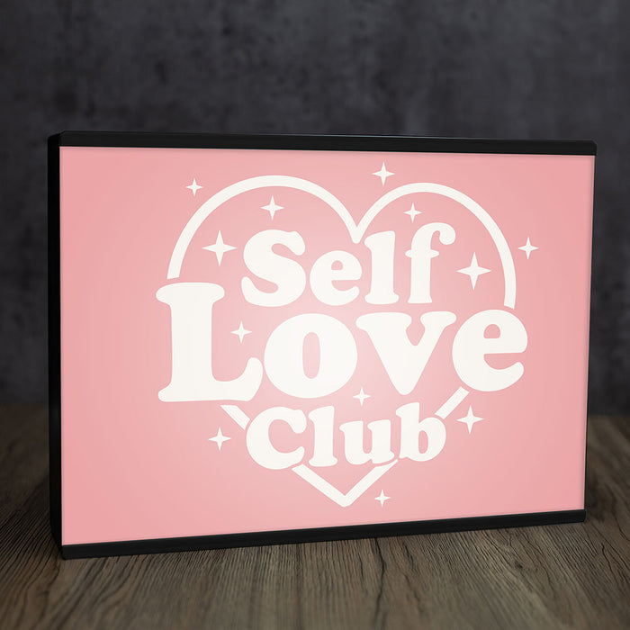 A4 Personalite - Light Box Room Sign XL Self Love