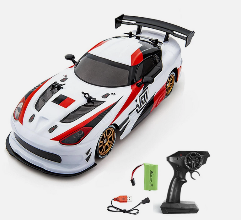JJRC Racing Cheetah Dodge racing drifting car White