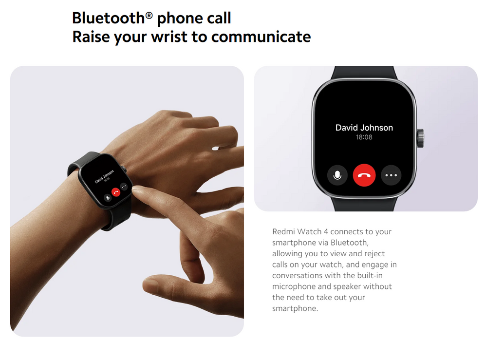 Redmi Watch 4 Obsidian Black — GOGO GADGET Redmi Watch 4 Obsidian Black — GOGO GADGET