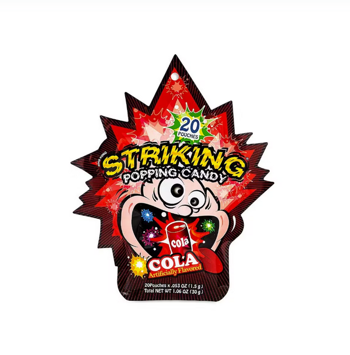 STRIKING Cola Flavour Popping Candy 30g