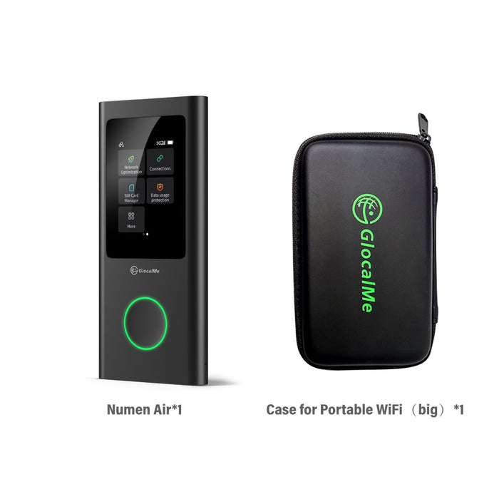 GlocalMe Black Numen Air U50 5G MiFi (1GB Data Plan)