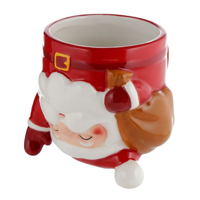 Santa Upside Down Mug