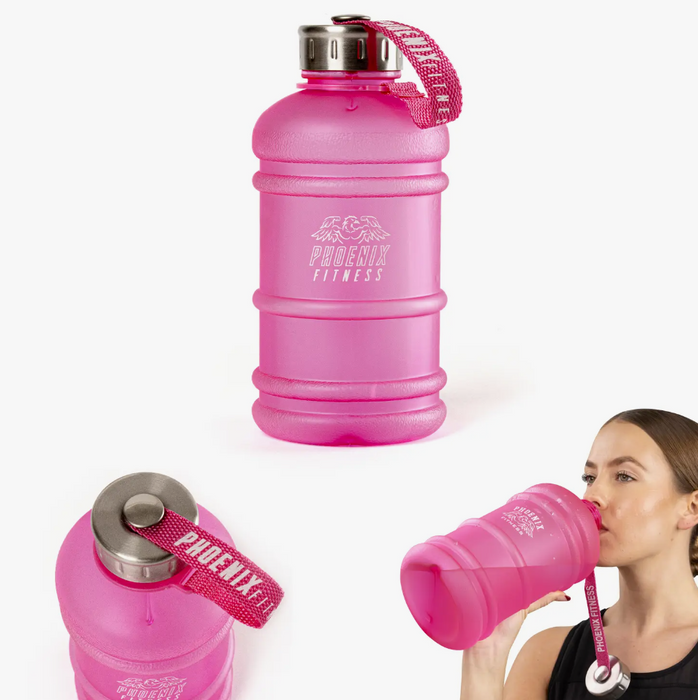 Phoenix Fitness 1L Water Bottles Pink