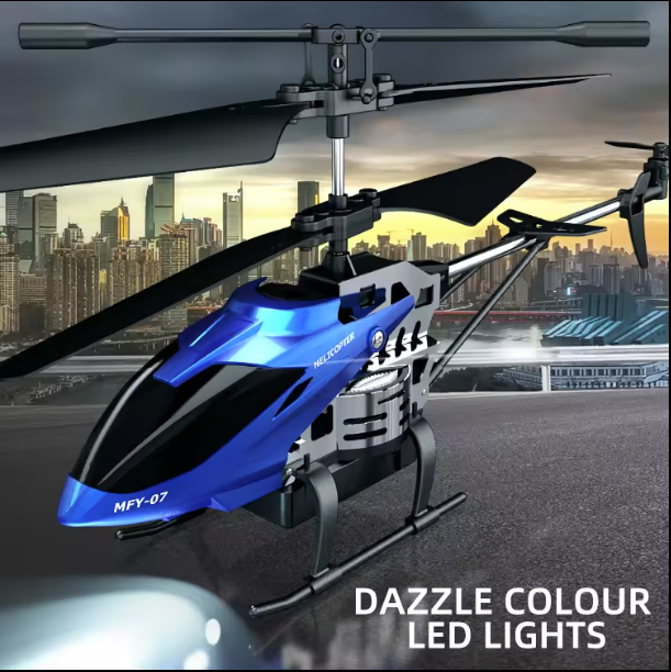ALLOY Helicopter with altitude hold Blue
