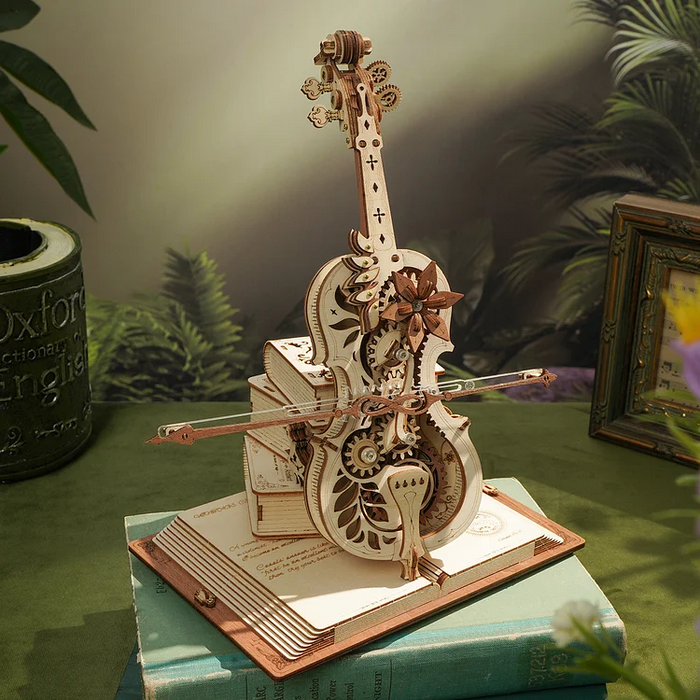 Magic Cello Mechanical Music Box