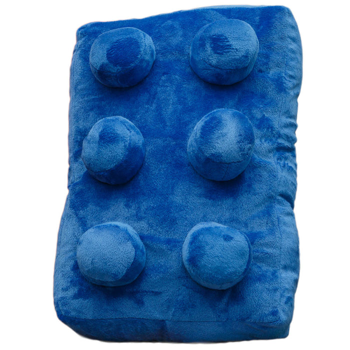 Brick Cushion Blue