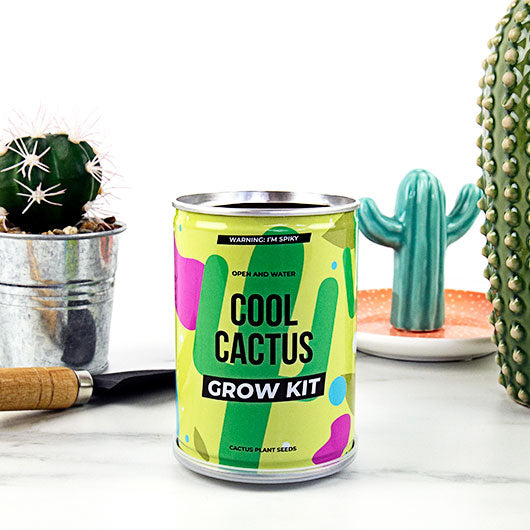 Cactus Grow Tin