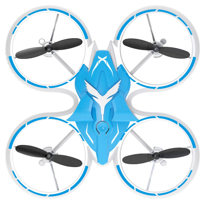 FLYTEC RC Glow Stunt Drone Blue