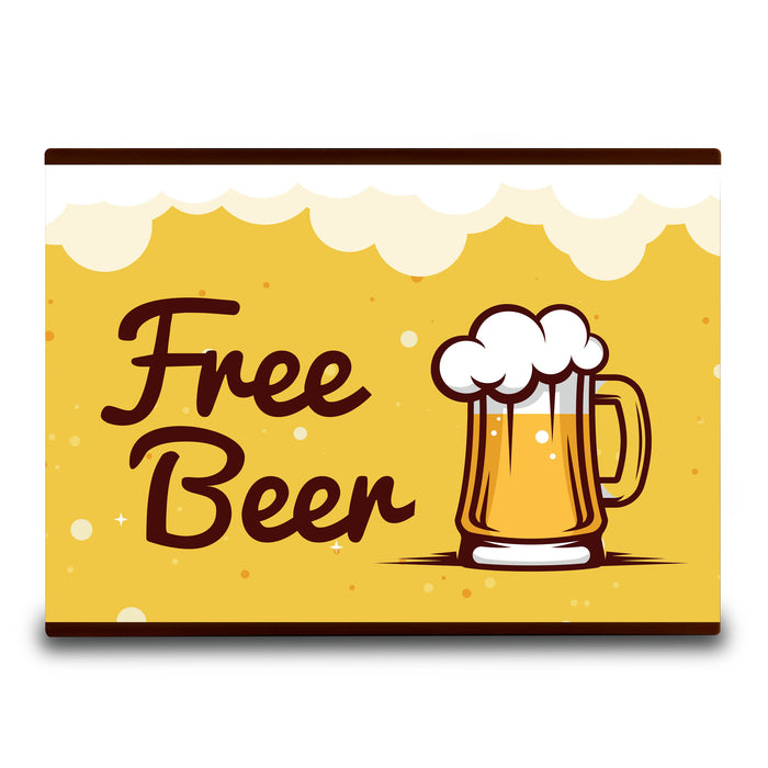 A4 Personalite - Light Box Room Sign XL Free Beer