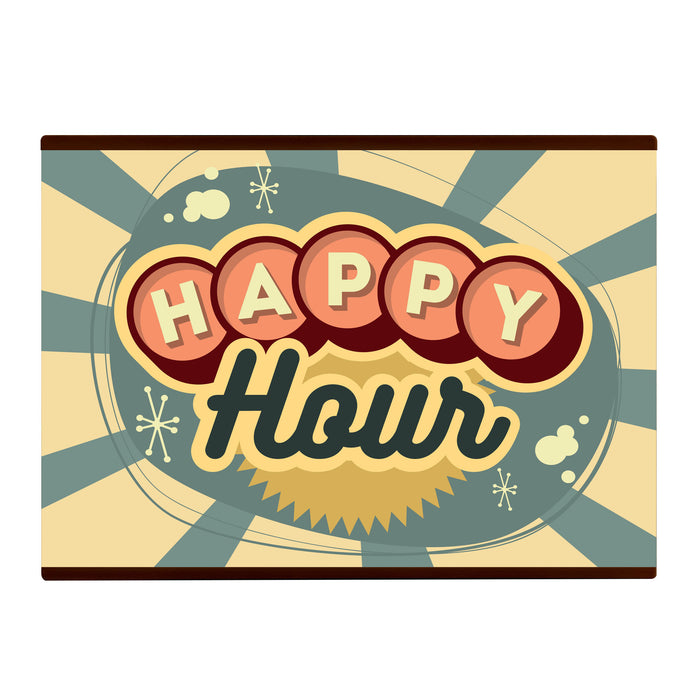 A4 Personalite - Light Box Room Sign XL Happy Hour