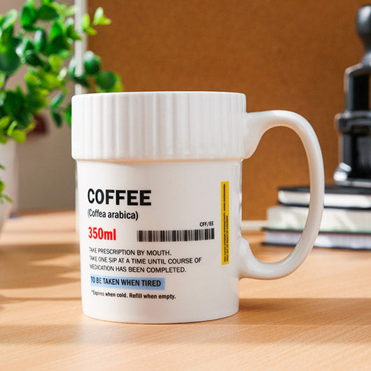 Coffee Pill Pot Mug