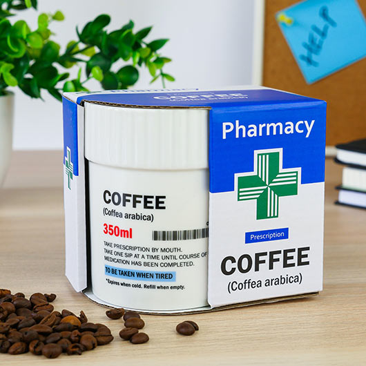 Coffee Pill Pot Mug