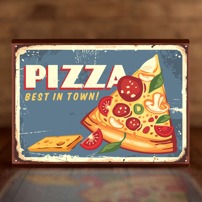 A4 Personalite - Light Box Room Sign XL Pizza