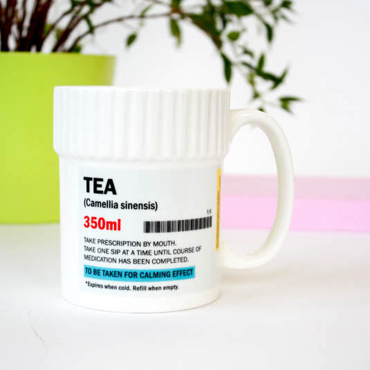 Tea Pill Pot Mug