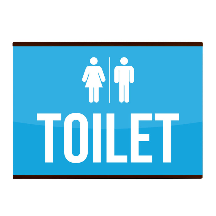 A4 Personalite - Light Box Room Sign XL Toilet
