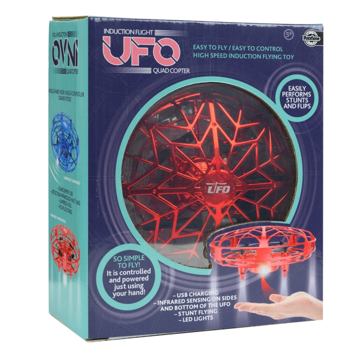 Induction UFO Drone - Red