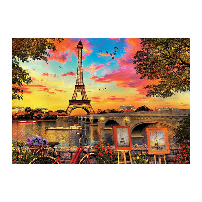 Educa Sunset in Paris 3000 Piece Puzzle
