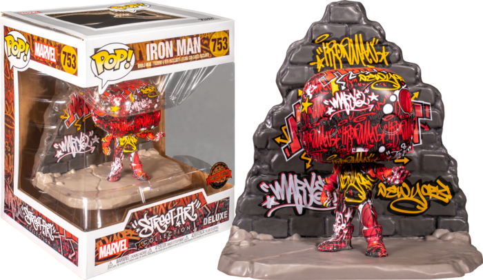 POP Deluxe:Marvel-Iron Man(GraffitiDECO)