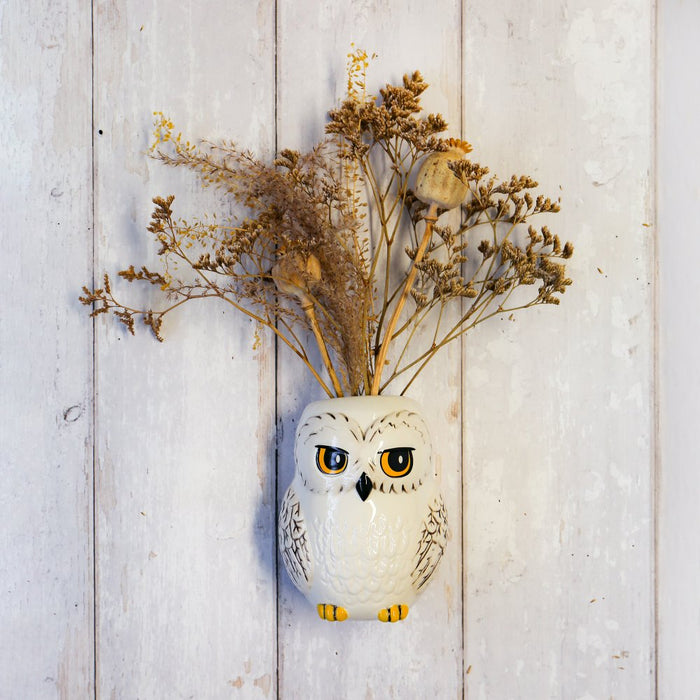 Harry Potter Shaped Wall Vase-Hedwig